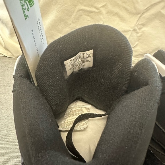 PATRICK EWING 9.5 MENS SNEAKERS 33 CONCEPT HI BLACK WHITE BASKETBALL SHOES CHARM - Picture 9 of 16